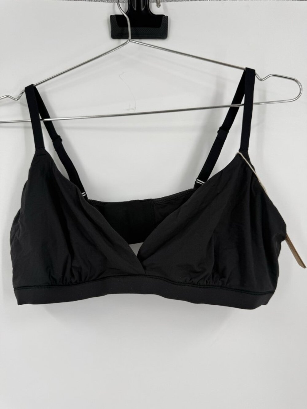Skims Fits Everybody Crossover Bralette Onyx Size 2X